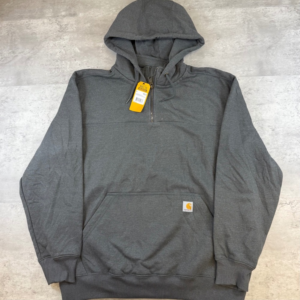 Carhartt Rain Defender Mens XL Heavyweight Quarter-Zip Sweatshirt TS0617-M